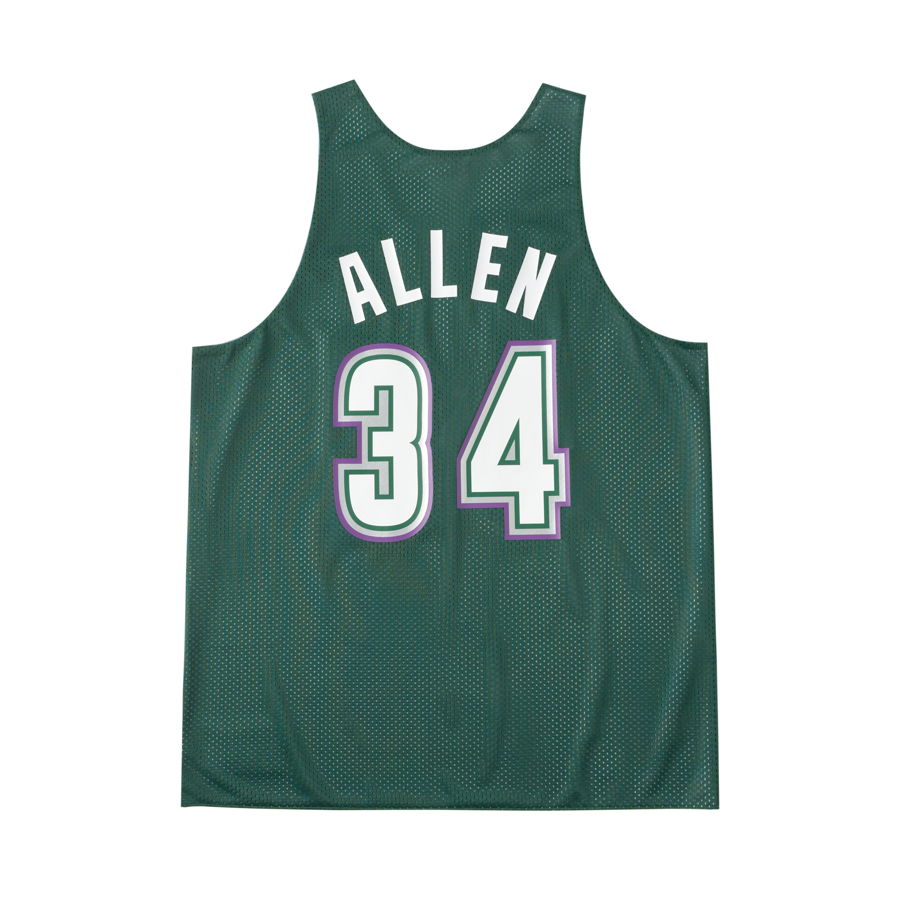 Mitchell Ness Basketball Jersey Milwaukee Bucks Unisex Green