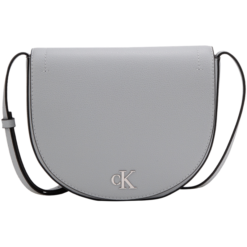 Женская сумка CALVIN KLEIN Saddle Bag (серая)