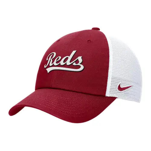 Nike Cotton Baseball Caps Men's Red