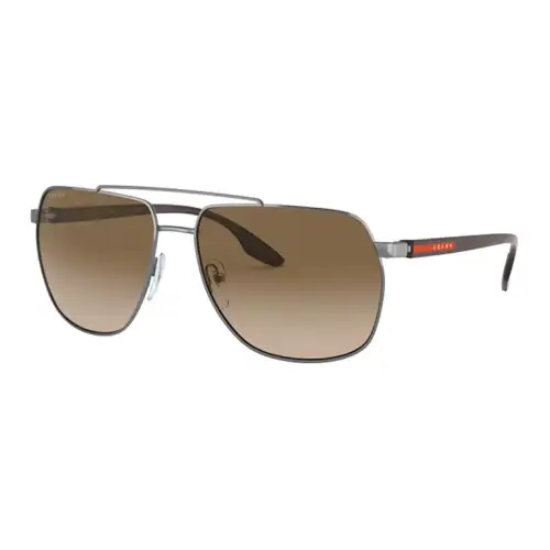 PRADA Aviator Sunglasses Men's Silver