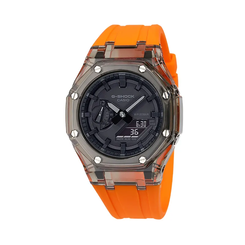 CASIO Unisex Liquid Crystal/Analog Dual Display Series 44.4mm Black Watch