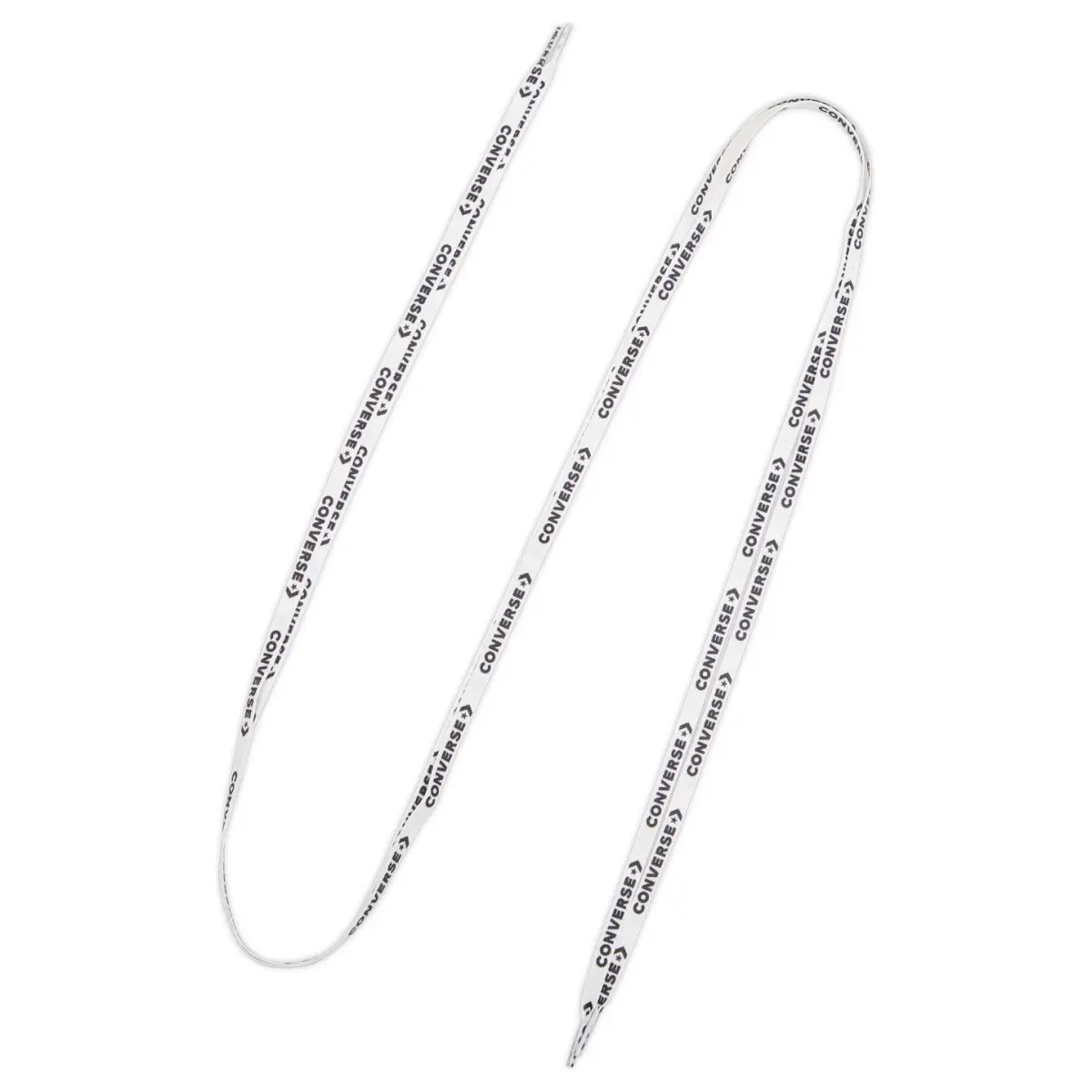 Converse Letter Pattern Shoelaces Unisex White