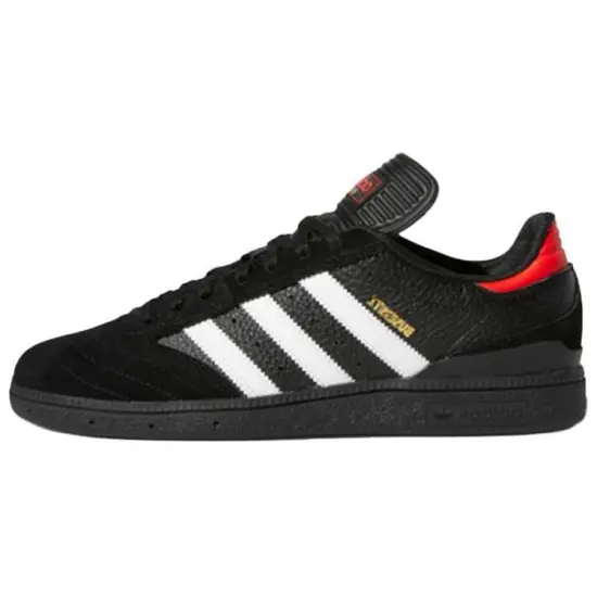 Adidas Originals Busenitz Skateboard Shoes Men Low-top Black/white/red