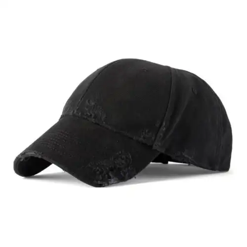 Balenciaga Twill, Cotton Baseball Caps Men's Black