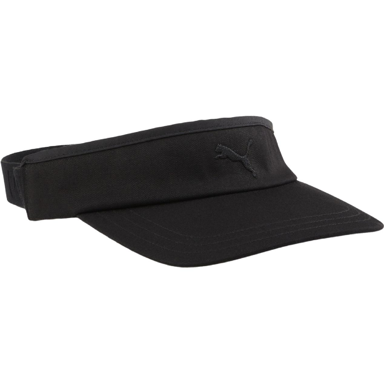 PUMA Cotton, Polyester, Nylon, Elastane Sun Protection Hats Unisex Black