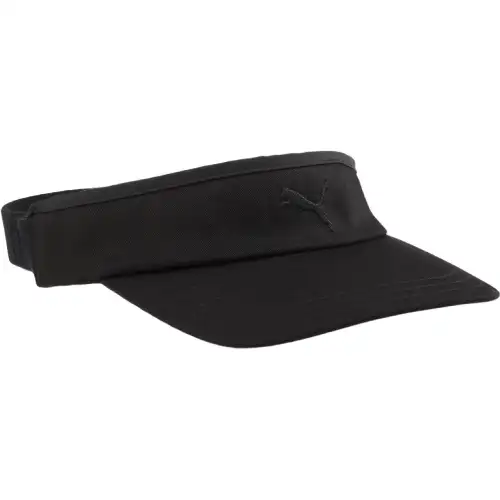 PUMA Cotton, Polyester, Nylon, Elastane Sun Protection Hats Unisex Black