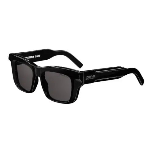 DIOR Acetate Square Sunglasses Men's Black