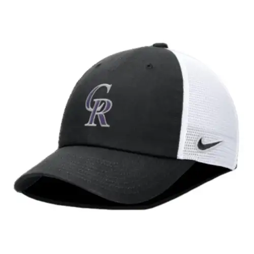 Nike Cotton, Polyester Baseball Caps Men's Black