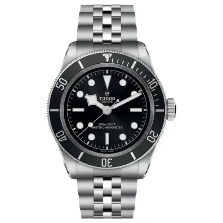 TUDOR Automatic Mechanical Movement Men's Watches Watch 41mm Black Dial Stainless Steel Watchband