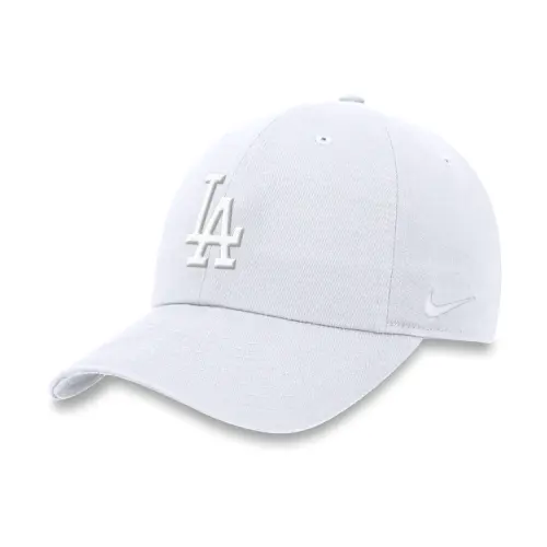 Nike Cotton Baseball Caps Men's White