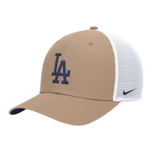 Nike Cotton Baseball Caps Men's Khaki