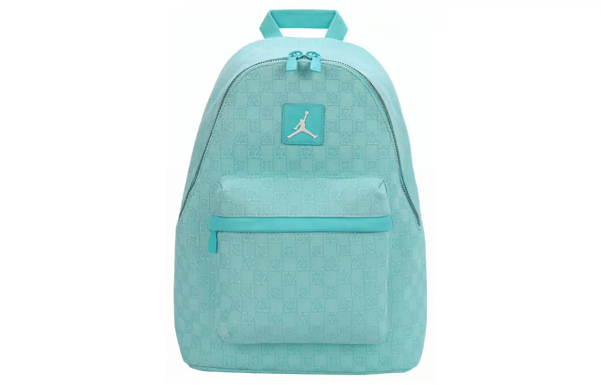 Jordan Polyester Backpack Large Unisex Blue Green