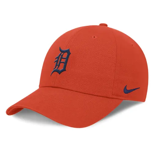 Nike Cotton Baseball Caps Men's Orange