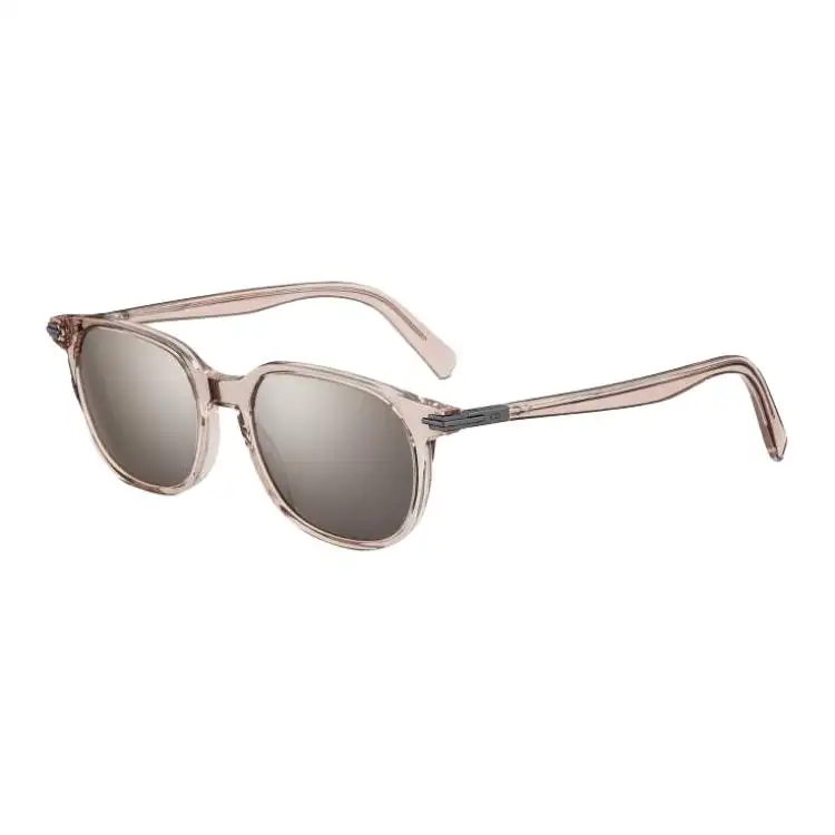 DIOR Organic Cellulose Acetate Irregular Shape Sunglasses Men's Beige