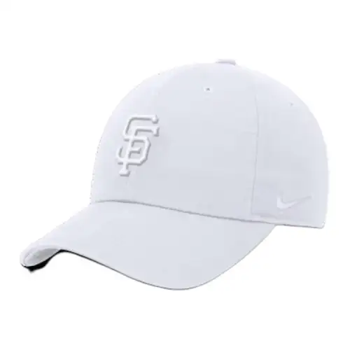 Nike 100% Cotton Baseball Caps Men's White