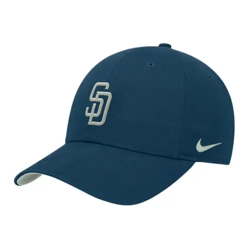 Nike Cotton Baseball Caps Men's Blue