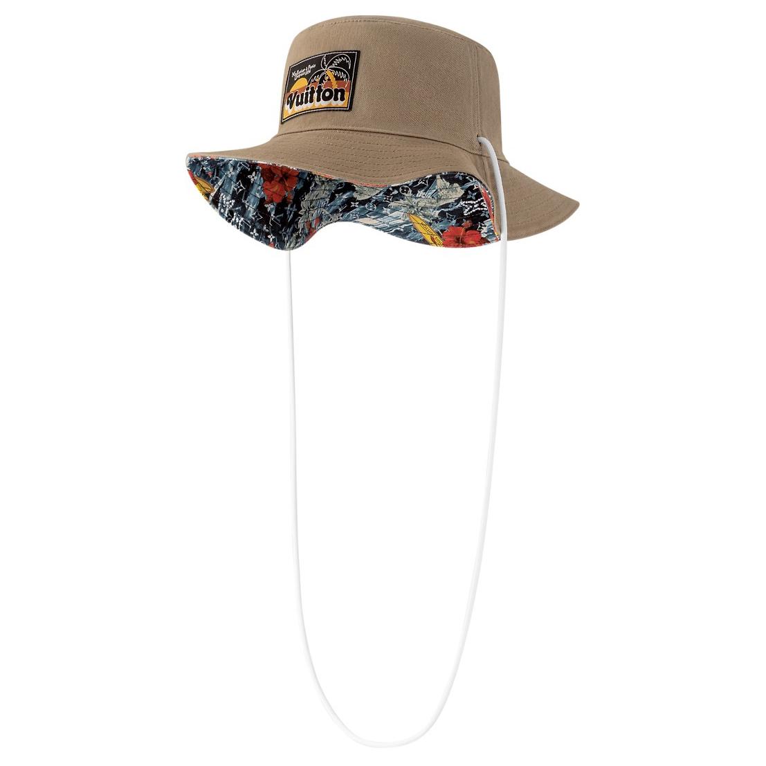 LOUIS VUITTON Surfin' Monogram Explorer Reversible Bucket Hat
