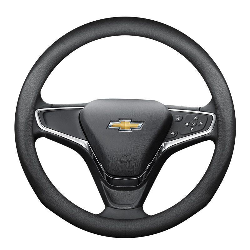 Jinglv Preferred Suitable for Chevrolet New Corvo Lando Malibu XL Colu steering wheel cover sedan SUV genuine leather four seasons
