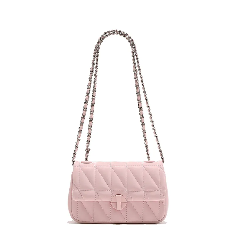 Carit&Koty Polyurethane PU Shoulder Bag, Crossbody Bag Regular Women's Pink/White/Black