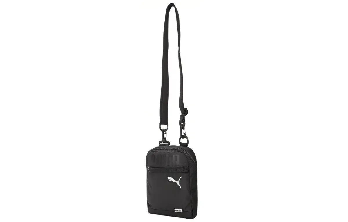 PUMA Fabric Shoulder Bag Unisex Black