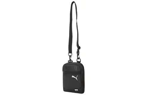 PUMA Fabric Shoulder Bag Unisex Black