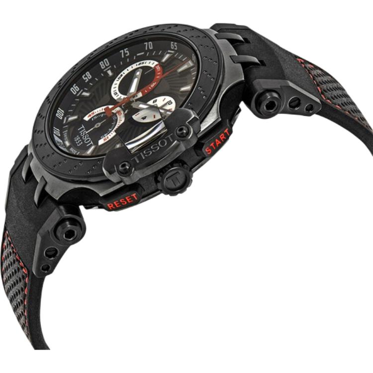 Мужские часы TISSOT 2018MotoGP 47.6mm 4347.6mm (черный) — фото 4