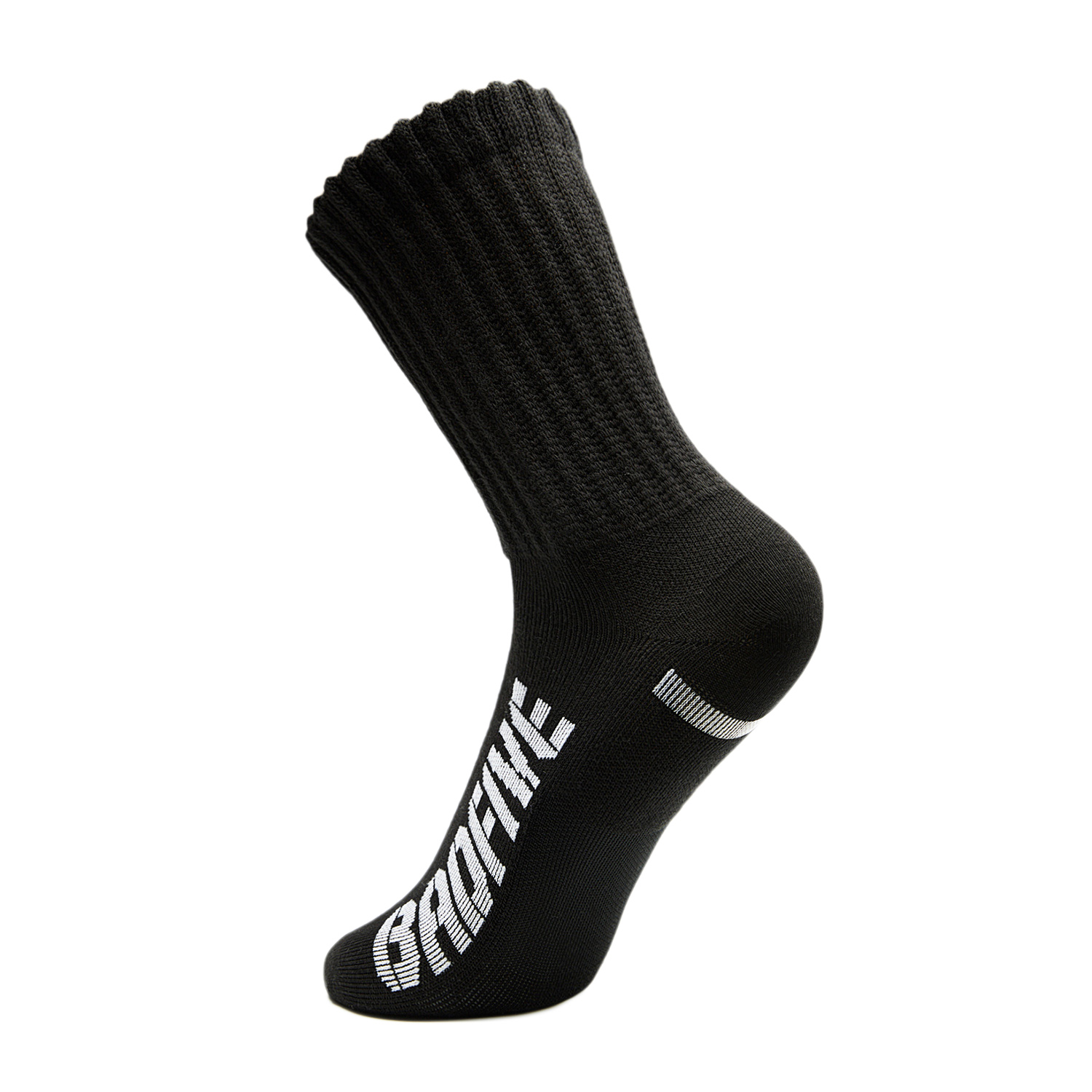 Li Ning Crew Socks Unisex 1 Pack Black