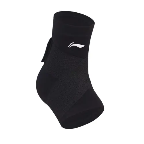LiNing Li Ning Ankle Protector, Ligament Injury, Anti-Sprained Foot Professional Protective Gear, Ankle Fixation, Can Wear Shoes, Football, Basketball, Running and Cycling, Same for Men and Women, Nylon, Spandex