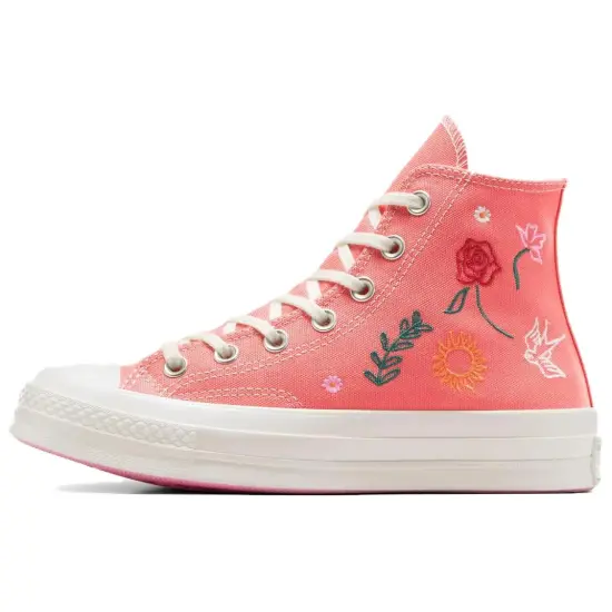 Converse Chuck 70 Canvas Shoes Women's High-Top Watermelon Mud