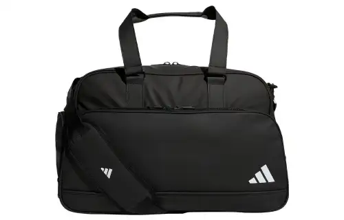 Adidas Minimalist Style Polyurethane Boston Bag Golf Bags & Gym Bags Medium Men's Black