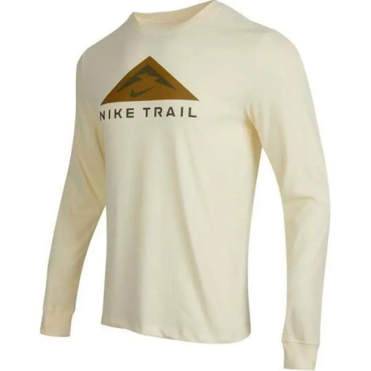 Nike T-Shirts Men's White Crew Neck Moderate