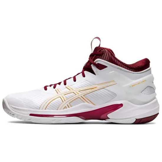 Asics Gel-Burst 24 Basketball Shoes Men Mid-top White/Red