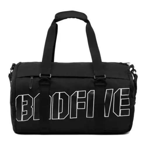 Li Ning Polyester Travel Bag Gym Bag Unisex Black