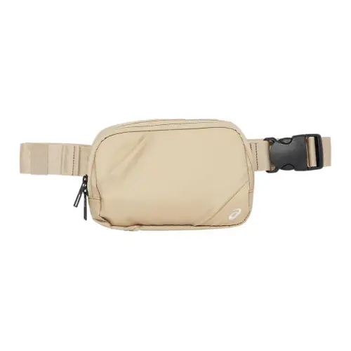 Asics Recycled Polyester Fanny Pack Regular Unisex Sand Dune