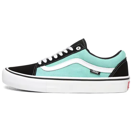 Vans Old Skool Skateboarding Shoes Unisex Low-top Black/Green
