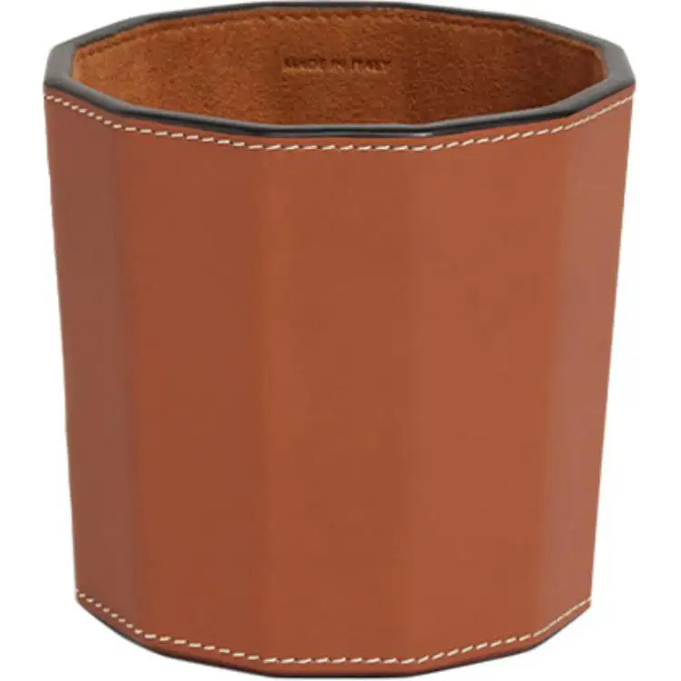 CELINE Triomphe Calfskin Storage Bag Women's Brown