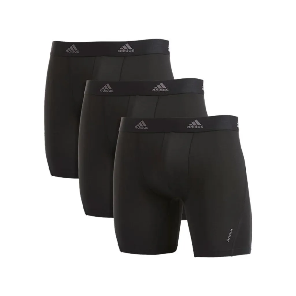 Adidas Boxer Briefs Men's 3 Pack Black