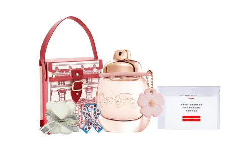 COACH Coach Huafurui Women's Perfume Ancient Building Perfume Set Perfume EDP 30ml+Gift Box*1+Greeting Card*1+Silk Scarf*1+Towel Bear*1