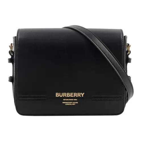 Burberry Calfskin Grace Bag, Crossbody Bag, Shoulder Bag Small Women's Black