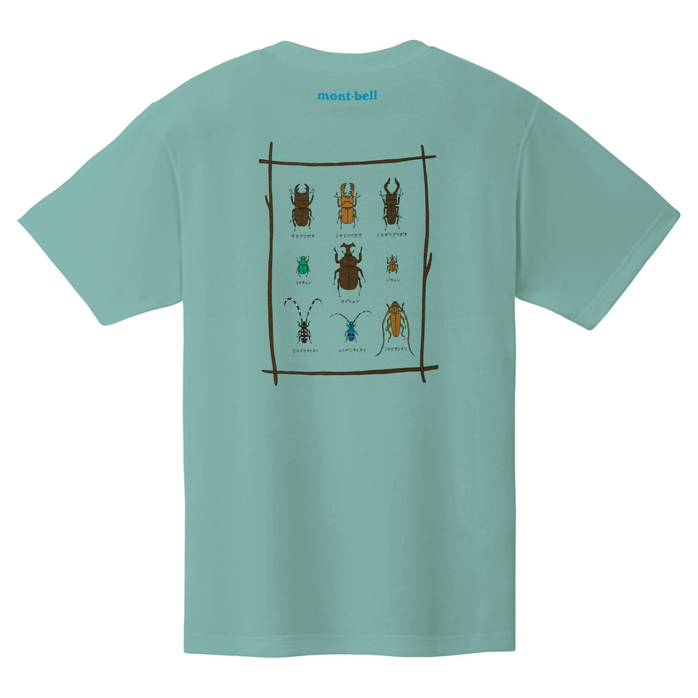 MONTBELL Quick Dry T Shirts Unisex
