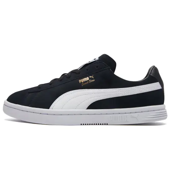 PUMA Court Star Skateboarding Shoes Unisex Low-top Black/white
