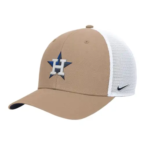 Nike Cotton Baseball Caps Men's Khaki