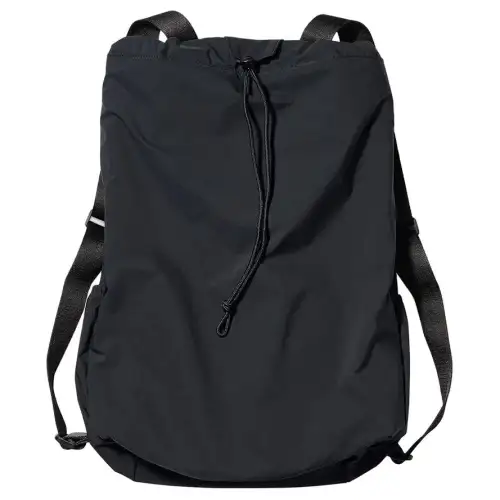 UNIQLO Polyester Backpack Regular Unisex Black