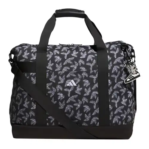 Adidas Polyester Clothing Bag, Tote Bag, Shopping Bag, Shoulder Bag, Crossbody Bag, Handbag Regular Unisex Black