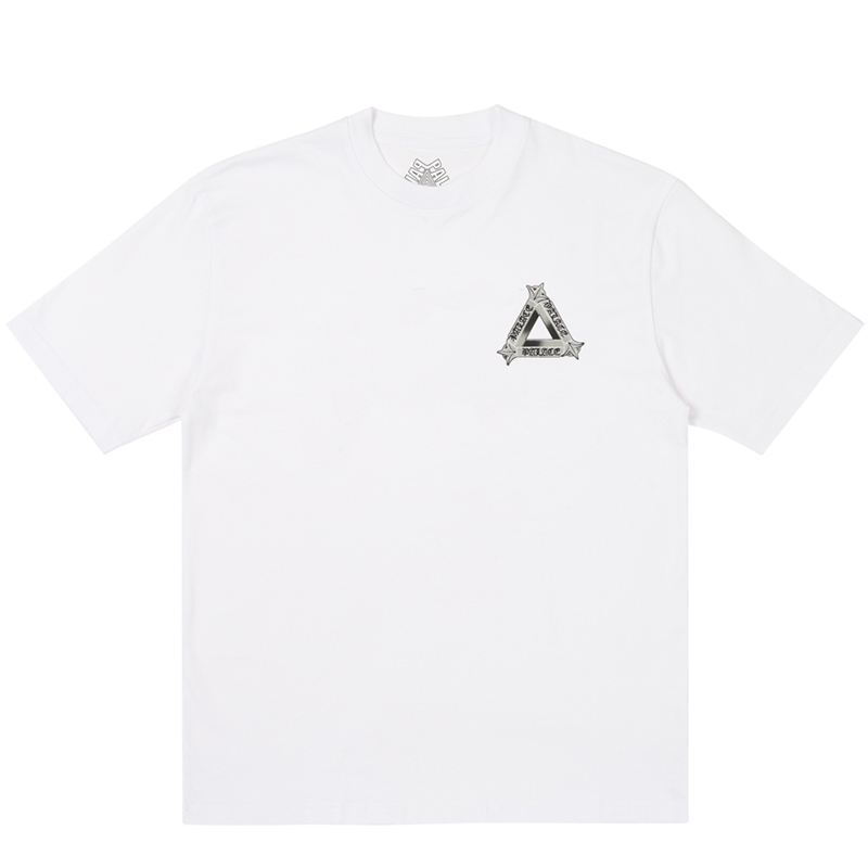 Футболка Palace SS24 TRI-OG T-SHIRT THE T (белая) — Белый — фото 2
