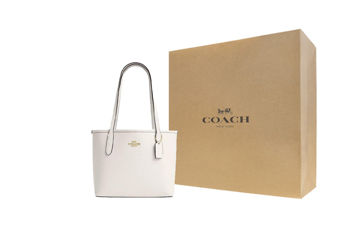 Женская сумка COACH City 23 (белая)