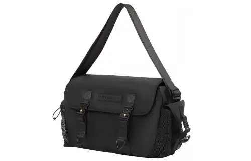 Li Ning CF Fabric Shoulder Bag, Crossbody Bag Unisex Black