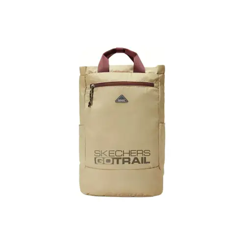 Skechers Fabric Mountaineering Bag, Backpack Regular Unisex Pepper Beige