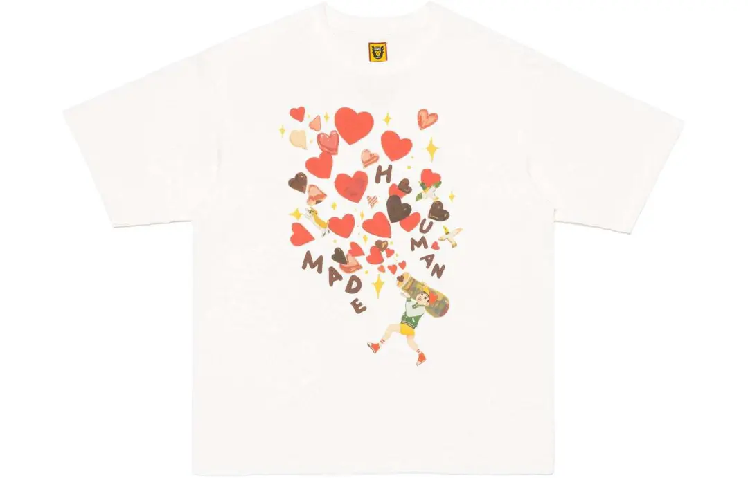 HUMAN MADE x KEIKO SOOTOME SS24 T Shirt Unisex White