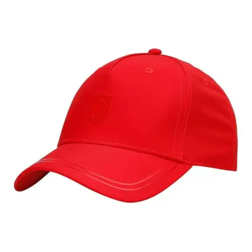 PUMA Polyester Baseball Caps Unisex Red